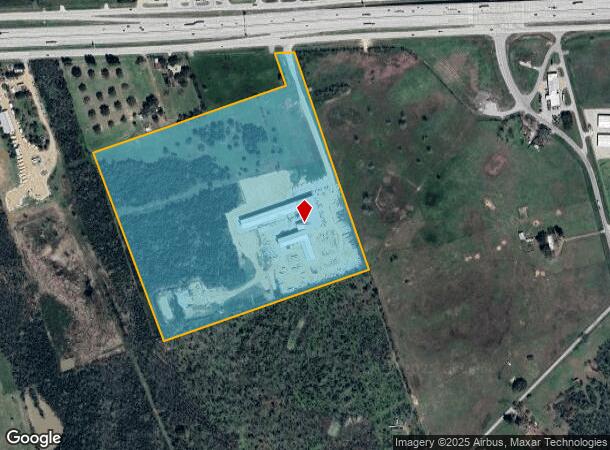 4765 Se I 10 Frontage Rd, Sealy, TX Parcel Map