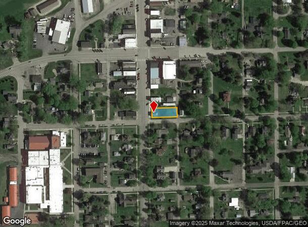  134 S Main St, Elmwood, WI Parcel Map