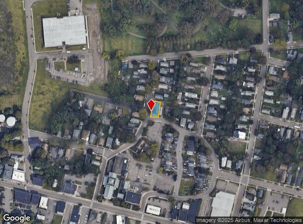 50 Starr Ave, Binghamton, NY Parcel Map