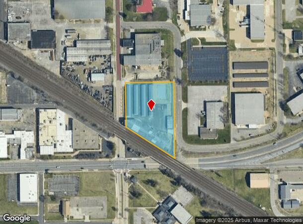 850 Fellows St, South Bend, IN Parcel Map