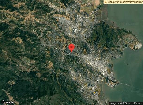  21 Tamal Vista Dr, San Rafael, CA Parcel Map