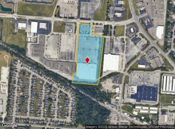 5855 Chantry Dr, Columbus, OH Parcel Map
