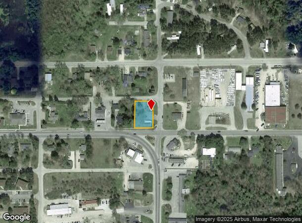 619 E Cayuga St, Bellaire, MI Parcel Map