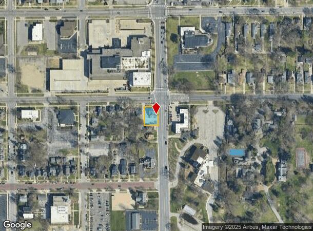  1028 E Colfax Ave, South Bend, IN Parcel Map