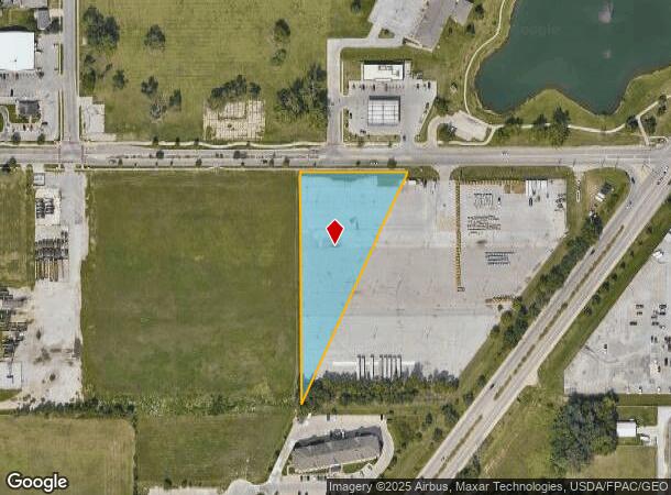 1655 E Locust St, Carter Lake, IA Parcel Map
