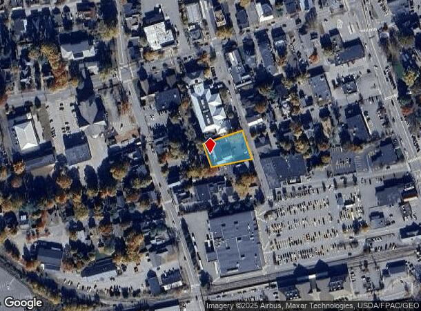  14 Middle St, Brunswick, ME Parcel Map