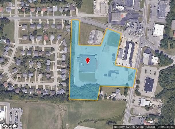  11865 Hamilton Ave, Cincinnati, OH Parcel Map