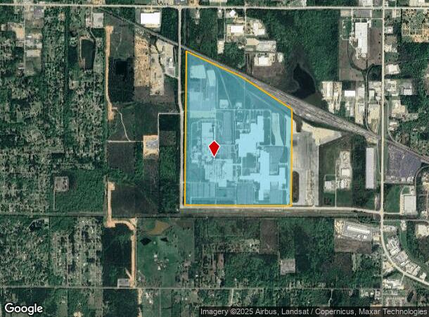7600 Antoine Blvd, Shreveport, LA Parcel Map