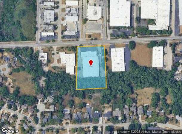301 Central Ave, Roselle, IL Parcel Map