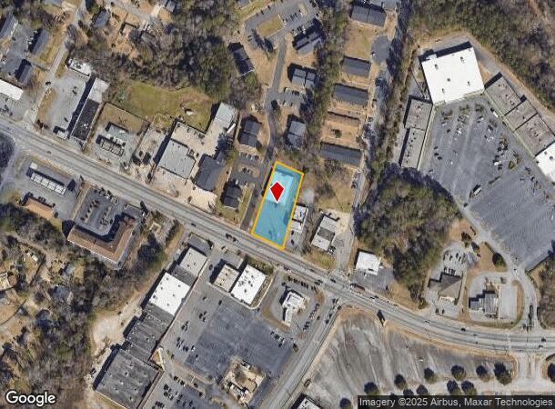  3627 Mercer University Dr, Macon, GA Parcel Map