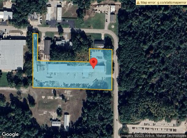  1680 Peach St, Whitehall, MI Parcel Map