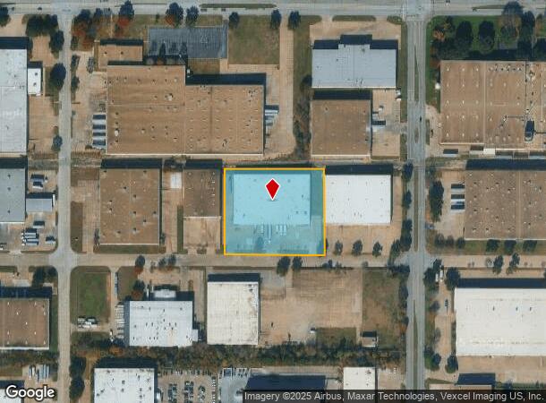  1121 Avenue R, Grand Prairie, TX Parcel Map