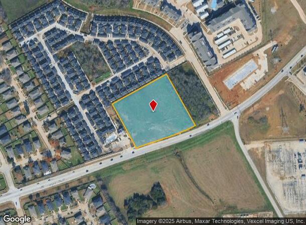 1171 Debbie Ln, Arlington, TX Parcel Map