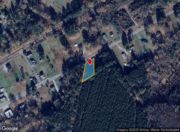 15412 Pittman Rd, Branchville, VA Parcel Map