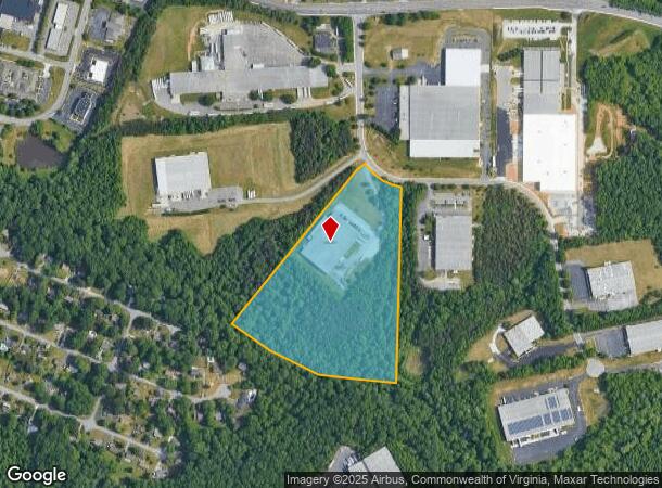  19 Millrace Dr, Lynchburg, VA Parcel Map