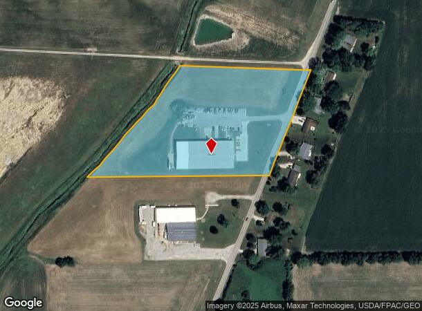  2500 Fair Rd, Sidney, OH Parcel Map