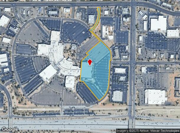 6545 E Southern Ave, Mesa, AZ Parcel Map