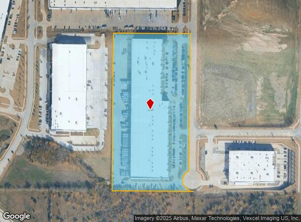  15815 Executive Dr, Frisco, TX Parcel Map