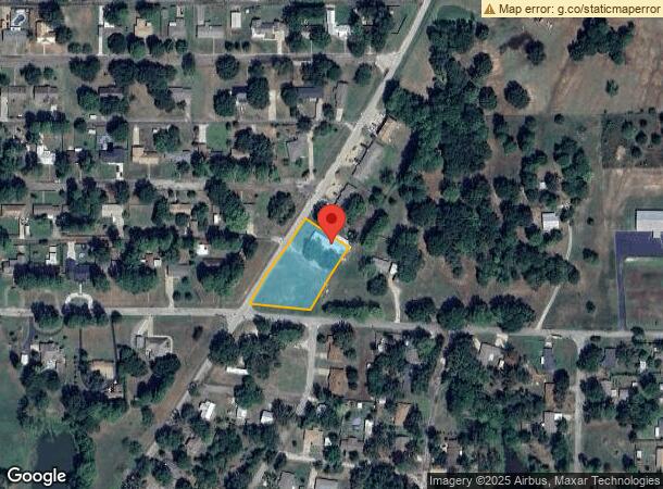  1500 N Spring St, Grand Saline, TX Parcel Map