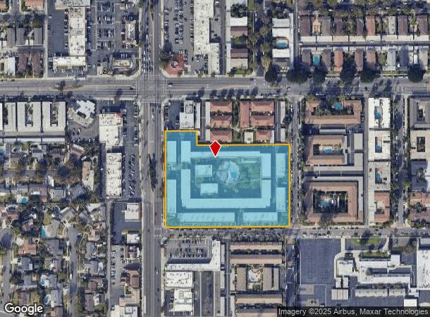  1250 S Euclid St, Anaheim, CA Parcel Map