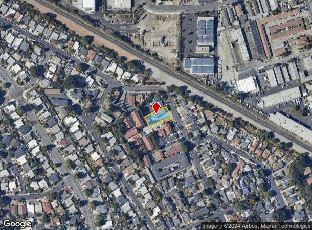  2062 Main St, Santa Clara, CA Parcel Map