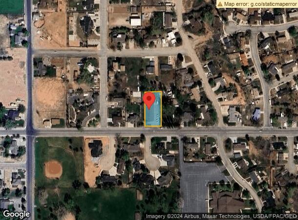  822 W Lagoon, Neola, UT Parcel Map