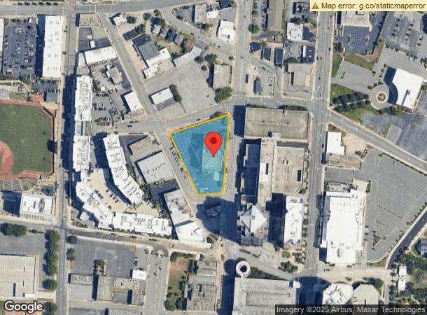  333 N Greene St, Greensboro, NC Parcel Map