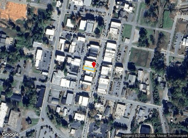  185 N Main St, Rutherfordton, NC Parcel Map