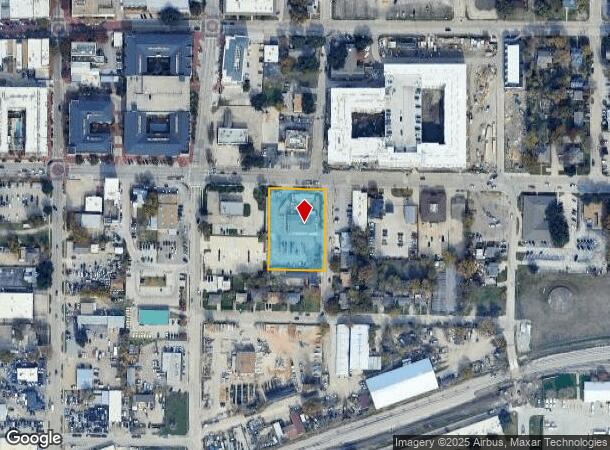  1212 14Th St, Plano, TX Parcel Map