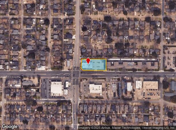  6101 E Mockingbird Ln, Dallas, TX Parcel Map