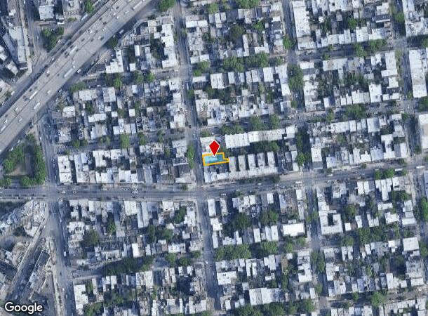 584 Lorimer St, Brooklyn, NY Parcel Map