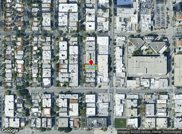 132 S Clark Dr, West Hollywood, CA Parcel Map
