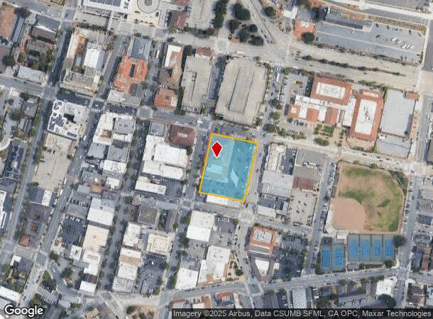 200 E Franklin St, Monterey, CA Parcel Map