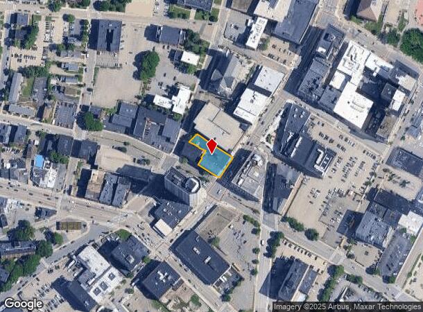588 Main St, Worcester, MA Parcel Map