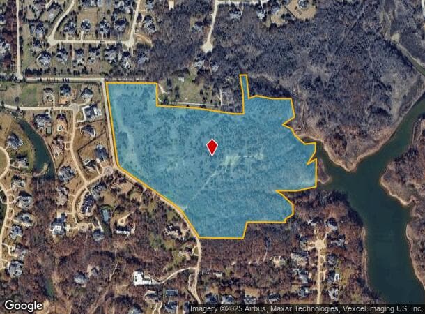 High Meadow Rd, Flower Mound, TX Parcel Map