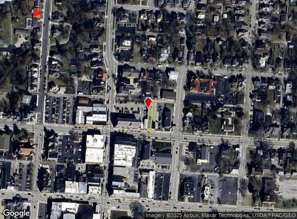  53 E Locust St, Wilmington, OH Parcel Map