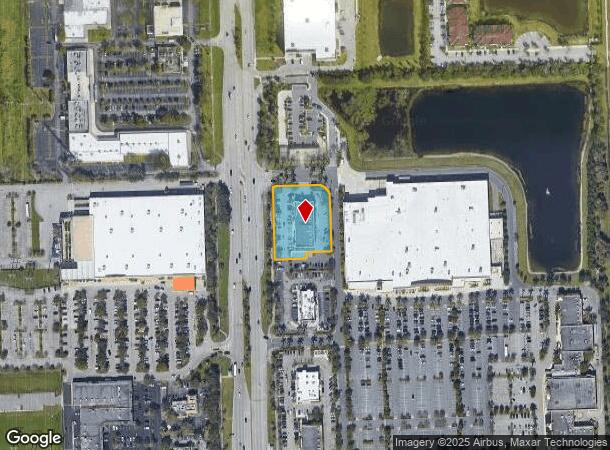 5780 S University Dr, Davie, FL Parcel Map