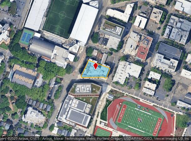 1725 Sw Salmon St, Portland, OR Parcel Map