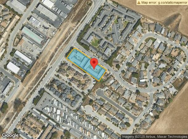  204 Cosky Dr, Marina, CA Parcel Map