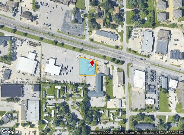  4129 University Ave, Cedar Falls, IA Parcel Map