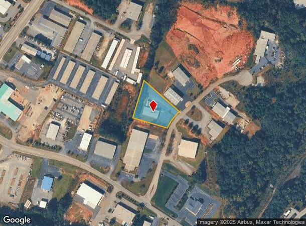  101 N Park Dr, Anderson, SC Parcel Map