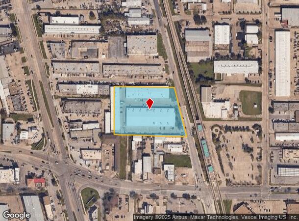  11363 Denton Dr, Dallas, TX Parcel Map