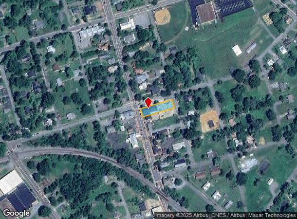  212 N Main St, Gordonsville, VA Parcel Map