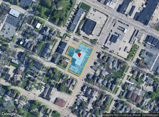  215 N Webster Ave, Green Bay, WI Parcel Map