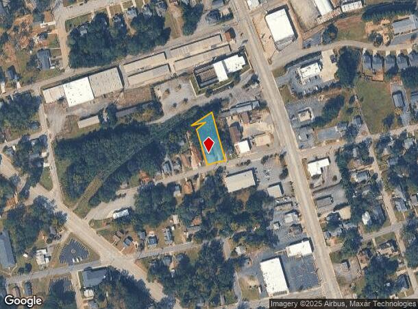 110 W Highland Ave, Anderson, SC Parcel Map