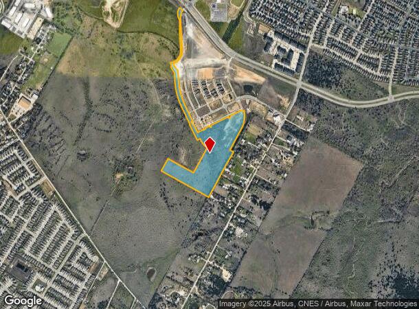 Comanche Moon Trl, Austin, TX Parcel Map