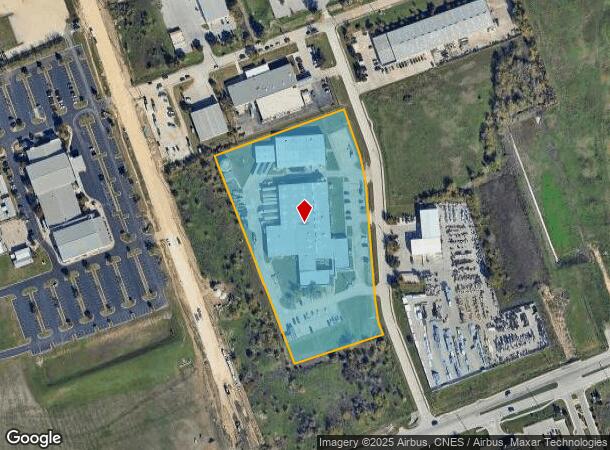  107 Park Central Blvd, Georgetown, TX Parcel Map