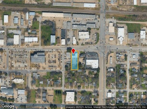 806 E Abram St, Arlington, TX Parcel Map