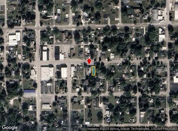 210 E Main St, Pandora, OH Parcel Map