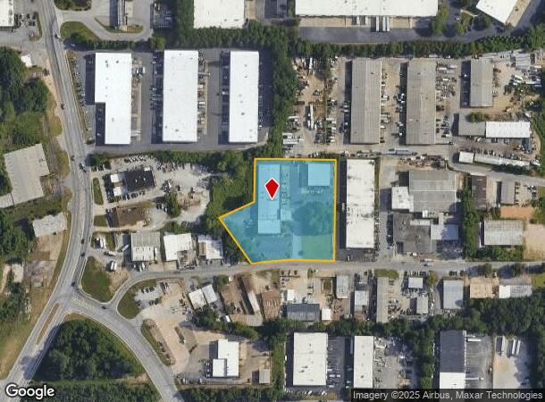 495 Circle 85 St, Atlanta, GA Parcel Map